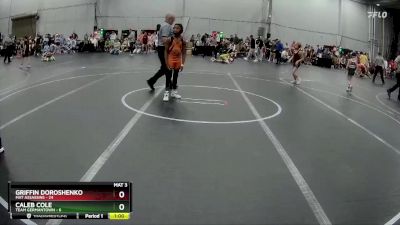 80 lbs Round 1 (3 Team) - Griffin Doroshenko, Mat Assassins vs Caleb Cole, Team Germantown