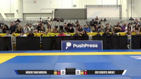 Jose Roberto Jimenez vs Márcio Tiago Moreira 2025 World IBJJF Jiu-Jitsu No-Gi Championship