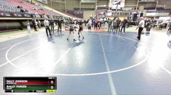 148 lbs 3rd Place Match - Bailey Parker, NWWC vs Sally Johnson, Mayhem WC
