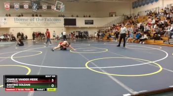 126 lbs Cons. Round 2 - Charlie Vander Meide, McMinnville vs Santino Soldani, Glencoe