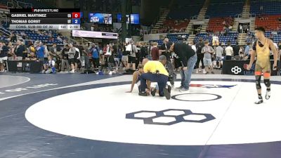 113 lbs Cons. Sub-rd Of 32 - Gabriel Martinez, California vs Thomas Gorst, Utah