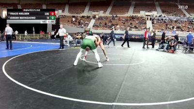 190-D4 Quarterfinal - Trace Nielsen, St. Johns High School vs Josiah Matagaono, Thatcher High School