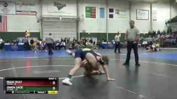 145 lbs Quarterfinals (8 Team) - Owen Sack, St Paul vs Isaac Kult, Yutan