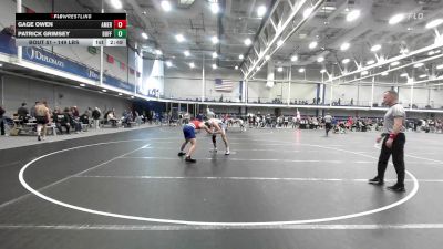 149 lbs Round Of 64 - Gage Owen, American University vs Patrick Grimsey, Buffalo