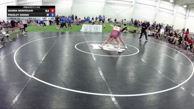 115 lbs Gianna Montegari, Pennsylvania Red vs Presley Eidens, New York