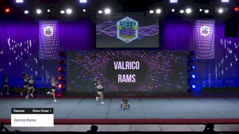 Valrico Rams [2022 Peewee Show Cheer 1] 2022 Pop Warner National Cheer & Dance Championship