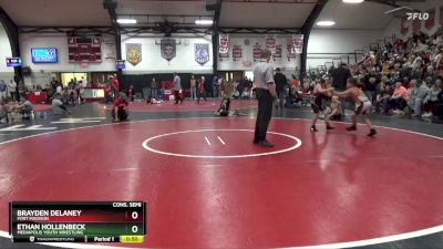 Cons. Semi - Brayden Delaney, Fort Madison vs Ethan Hollenbeck, Mediapolis Youth Wrestling