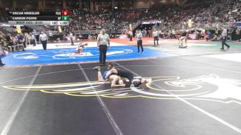 Champ. Round 1 - Carson Foote, North Platte vs Oscar Kriegler, Papillion-LaVista South
