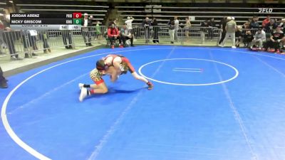 91 lbs Consi Of 8 #2 - Jordan Arenz, Pride WC vs Nicky Griscom, Kingsway