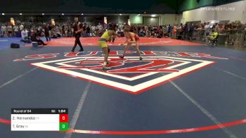 Match - Zarek Hernandez, Tx vs Trevon Gray, Va