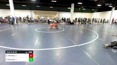 105 lbs Consi Of 32 #2 - Gavin Whatley, CA vs Bradley Bauman, OH