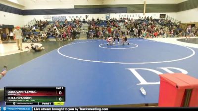 56 lbs Quarterfinal - Donovan Fleming, Washington vs Luka Draggoo, Cashmere Wrestling Club