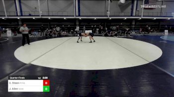 125 lbs Quarterfinal - Gary Steen, Penn State University-Unattached vs Jacob Allen, Naval Academy