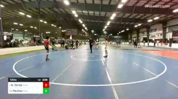 106 lbs Quarterfinal - Nick Torres, Mayo Quanchi Judo And Wrestling vs Isiac Paulino, Doughboy