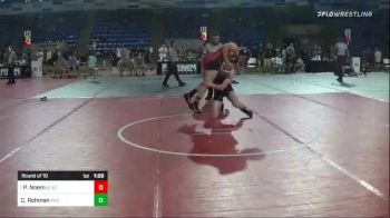 156 lbs Round Of 16 - Parker Noem, Black Hills Stampede vs Carver Rohman, Red Bulls