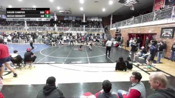 106 lbs 7th Place Match - Kaleb Campos, Sunnyside vs Micah Bennett, Camas