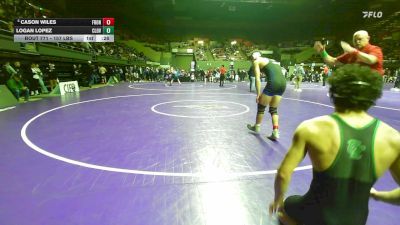 157 lbs Consi Of 4 - Cason Wiles, Frontier vs Logan Lopez, Clovis East