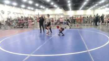 43 lbs Round Of 16 - Hunter Carlyle, Mat Demon WC vs Carson Dick, Team Grand Valley Elite