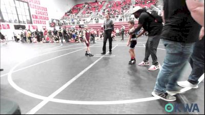 58 lbs Quarterfinal - Matthias Jarvis, Team Nomad vs Noah Soucy, Blackwell Wrestling Club