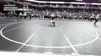 53 lbs Consi Of 8 #2 - Lane Pankaskie, Claremore WC vs Gunner Seckinger, Mighty Warrior Wr Ac