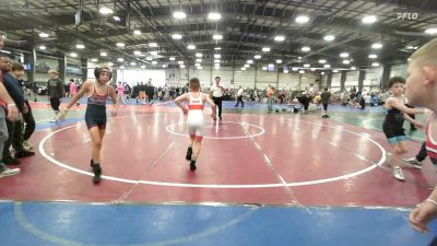 80 lbs Round Of 16 - Matthew Bly, Mat Assassins Black - MS vs Cole Telenko, All American Wrestling Club - MS
