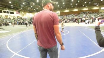 58 lbs Quarterfinal - Shane Joyner, Yerington Lions WC vs Cirrus Villarruel, Institue Of Combat