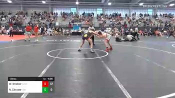 145 lbs Prelims - Will Stieber, Team Claws Red vs Noah Clouser, Indiana High Rollers HS