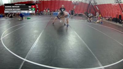 158-162 lbs Round 1 - Gabriel Metzler, Waunakee vs Jackson McCurdy, Roncalli