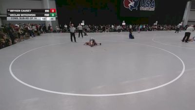 86 lbs Cons. Sub-rd Of 16 - Bryken Causey, MATPAC Wrestling Club vs Declan Witkowski, Phenom Wrestling