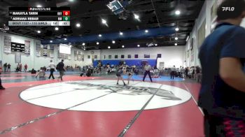 115 Girls Cons. Semi - Makayla Tarin, Kearny vs Adriana Rebar, Mira Mesa