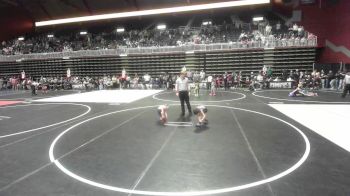 40 lbs Round Of 16 - Kira Richard, Matpac Wrestling ND vs Scarlett Kountz, Sidney WC