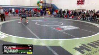 139 lbs Champ. Round 1 - Edwyn Gonzalez, Atwater-Cosmos-Grove City vs Dalton Larson, Worthington