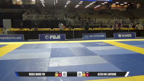NICOLE MARIE vs ALEXA RAE 2025 Pan Jiu Jitsu IBJJF Championship