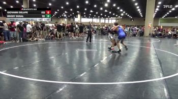 132 lbs Round 4 (6 Team) - Giovanni Delape, Florida Pittbulls vs Brody Dugal, Team Rich Habits #3