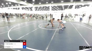 138 lbs Round Of 16 - Fabriccio Hernandez, Thorobred WC vs Andrew Kapec, Other Team