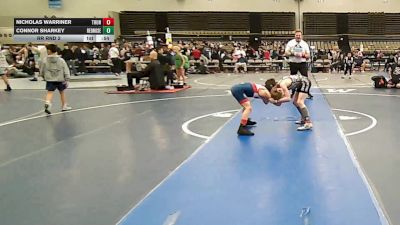 76 lbs Rr Rnd 2 - Nicholas Warriner, Thunderstruck - K3 vs Connor Sharkey, RedNose Wrestling School - K3