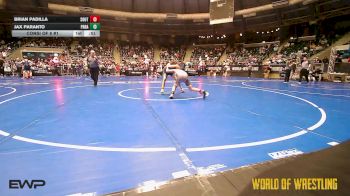 105 lbs Consi Of 8 #1 - Brian Padilla, South Valley WC vs Jax Paranto, Paranto Athletics/UTD