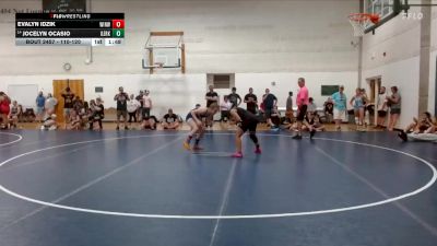 110-120 lbs Cons. Round 1 - Jocelyn Ocasio, Conant High School vs Evalyn Idzik, Saint Viator