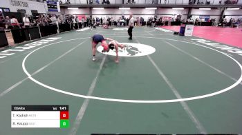 135A lbs Consi Of 4 - Tyler Kadish, Metrowest United vs Brady Kaupp, South Side Wrestling Club