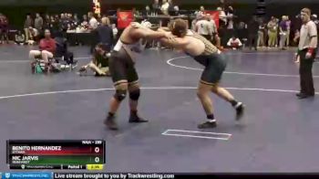 285 lbs Cons. Round 2 - Benito Hernandez, Ottawa vs Nic Jarvis, Reinhardt