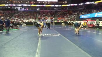 1A-215 lbs Champ. Round 2 - Kyler Sallis, Don Bosco vs Carter Ites, Hudson