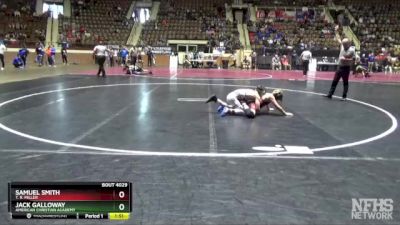 1A-4A 113 Champ. Round 1 - Samuel Smith, T. R. Miller vs Jack Galloway, American Christian Academy