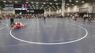 145 lbs Cons. Semis - Emma Antoni, Pinnacle Wrestling Club vs Layla Risler, Victory School Of Wrestling