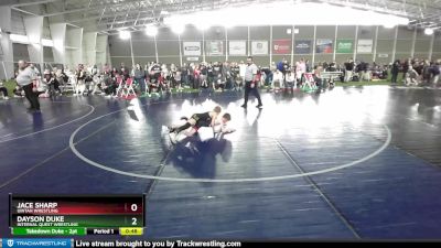 63 lbs Cons. Round 2 - Jace Sharp, Uintah Wrestling vs Dayson Duke, Internal Quest Wrestling