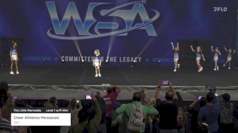 Cheer Athletics-Pensacola - Day 1 [2023 The Little Mermaids Level 1 w/R Mini] 2023 WSA Grand Nationals