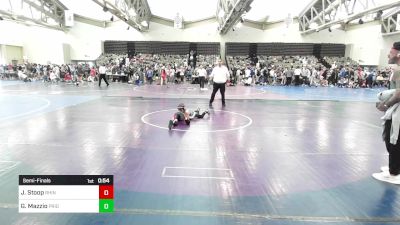 56-M2 lbs Semifinal - Jackson Stoop, Rhino Wrestling vs Giovanni Mazzio, Pride WC