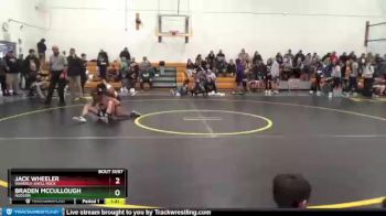 Round 3 - Braden McCullough, Hudson vs Jack Wheeler, Waverly-Shell Rock