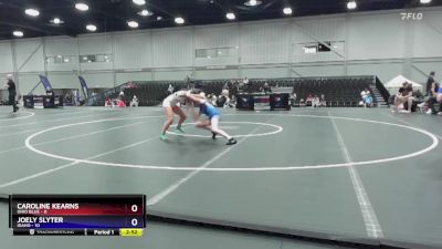 110 lbs Placement Matches (8 Team) - Caroline Kearns, Ohio Blue vs Joely Slyter, Idaho