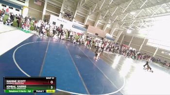 48 lbs Quarterfinal - Kimbal Harris, Lehi Youth Wrestling vs Namine Scott, Maximus Wrestling