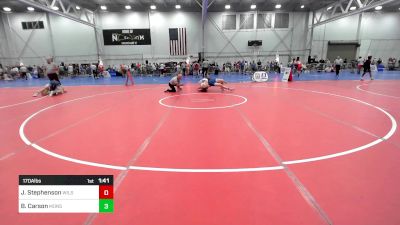 170A lbs Rr Rnd 3 - Jacob Stephenson, Wilson vs Brayden Carson, Monster Garage